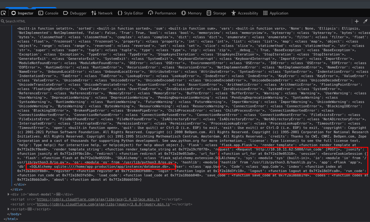 Global Variables Output